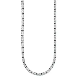 Bruno Banani Schmuck Geschenk Tenniskette Edelstahl Weiß