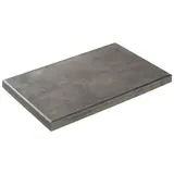 Terrassenplatte 'T-Court Protect' Beton grauschwarz 40 x 4 cm