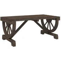 VidaXL Garten-Couchtisch 90x50x40 cm Massivholz Tanne