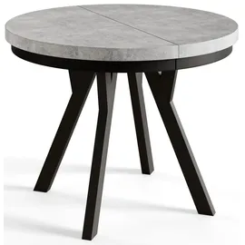 alpi möbel EVO Ø 90 cm bis 190 cm graphit