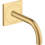 Hansgrohe Axor Uno Elektronik-Waschtischmischer 165 mm brushed gold optic