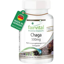 Fairvital Chaga Pilzpulver Kapseln 90 St.