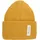 Antonio Winter Strickmütze Beanie mit Umschlag Gelb