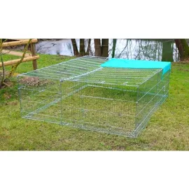 Kerbl Freilaufgehege 230 x 76 x 70 cm braun