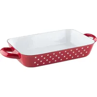 RIESS Country Pünktchen Rot Bratpfanne 26x17cm (0049-077)