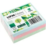 UPM Haftnotizen »5654-20PG-3« pastell, 75 x 75mm, selbstklebend, 3x 100 Blatt