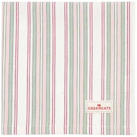 GREENGATE Carola Stoffserviette White 40 x 40 cm