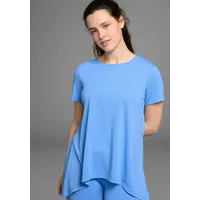 VENICE BEACH Funktionsshirt »Funktionsshirt«, Kurzarm, lockere Passform blau