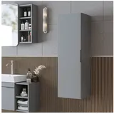 roomartstore.de Lycia 50 Hochschrank 35 x 50 x 35 cm Grau Holz
