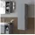 roomartstore.de Lycia 50 Hochschrank 35 x 50 x 35 cm Grau Holz