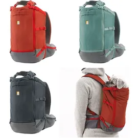 Ruffwear Hitch Hiker Hundegeschirr inkl. Rucksack (Größe XS, rot)