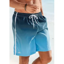 Buffalo Badeshorts Farbverlauf Blau M