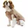 Fashion Dog Fleece-Hundemantel Camel/Beige 70 cm