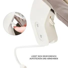 hauck Beta Plus Natural 5-tlg. Newborn-Set - Hochstuhl + Beige