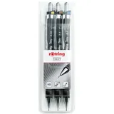 Rotring Druckbleistift Tikky 3 St. Schwarz