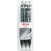 Rotring Druckbleistift Tikky 3 St. Schwarz