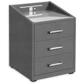 ed exciting design Nachtkästchen in Anthrazit Moon