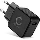 CELLONIC® USB Ladegerät für Smartphone Tablet Kopfhörer Spielkonsole Mp3 - Ladeadapter mit USB Anschluss Stecker - Strom Adapter: Ladestecker Steckdose - Lader Netzstecker Netzteil Fast Charger