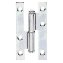 GAH Alberts Alberts Aushebescharnier rechts | sendzimirverzinkt | 94 x 45 mm