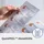 Avery Zweckform Adressetiketten L7563-25 transparent 99,1 x 38,1 mm 25 Blatt