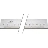 Helios-Preisser Stahlmaßstab 0451 102, DIN 866/A, 1000mm, starr, Stahl