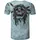 RUSTY NEAL T-Shirt RUSTY NEAL, Herren, Gr. 3XL, grau, 100% Baumwolle, bedruckt, normal, Rundhals, Shirts T-Shirt, mit verwaschenem Print