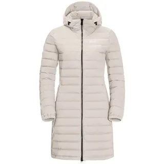 Jack Wolfskin GLOWING MOUNTAIN COAT W Winter Pearl M - Weiß