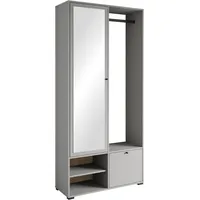 INOSIGN »DINO Kompaktgarderobe, Garderoben-Set DINO«, Mit Spiegel und Kleiderstange,