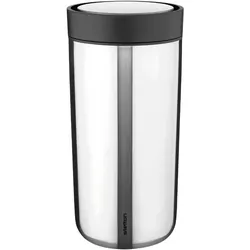 Stelton Thermobecher To Go Click 400 ml Edelstahl Silber