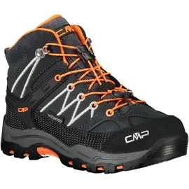 CMP Rigel Mid WP Kinder Anthracite/Flash Orange 29
