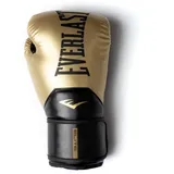 EVERLAST Unisex – Erwachsene Boxhandschuhe Pro Style Elite 2 Kunstleder-boxhandschuhe Black / Gold 10oz