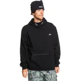 QUIKSILVER Hoodie "Big Logo Tech", Herren, Gr. S, schwarz, 38, 5% Baumwolle, 38, 5% Baumwolle, 23% Polyester, Sweatshirts