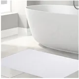 hammetex Badematte Weiß 51 x 86 cm