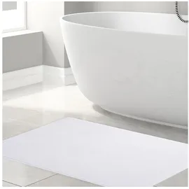hammetex Badematte Weiß 51 x 86 cm