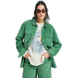 Roxy Langarmshirt Let It Go Cord Grün S
