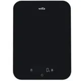 Wilfa MAX Küchenwaage KS2B-10 schwarz, bis 10 kg, Timer, USB-C