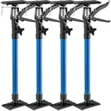 Tectake tectake® 4er-Set Türspanner, stufenlos höhenverstellbar, Belastbarkeit 30 kg je Spanner, mit Schnellspannsystem