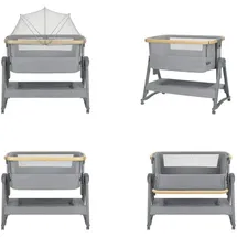 KIKKABOO Kikka boo Beistellbett Nanna 2 Matratze