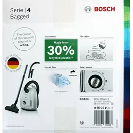 Bosch Serie 4 BGL38WH2 weiß