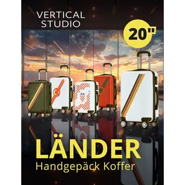 vertical studio "GERMANY" 20" Länder Handgepäck Koffer-Größe:Einheitsgröße