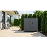Weka Terrassenschrank DT, klein B.90xT.62,5xH.84-85,5 cm
