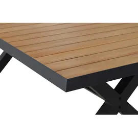 Siena Garden Gartentisch Sincro Rechteckig Teak 103 cm x 204 cm
