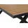 Siena Garden Gartentisch Sincro Rechteckig Teak 103 cm x 204 cm