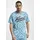 Karl Kani KM232-008-1 KK Varsity Paisley Mesh Tee Blau S