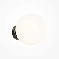 Wandleuchte Wandlampe Flurlampe Treppenleuchte Schlafzimmerlampe Glas Schwarz