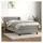 vidaXL Boxspringbett 100 x 200 cm Hellgrau