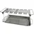 Tepro Grillguthalter 44,2 x 15,8 x 12,8 cm Edelstahl silber