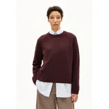 ARMEDANGELS Strickpullover rot L