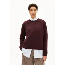 ARMEDANGELS Strickpullover rot L