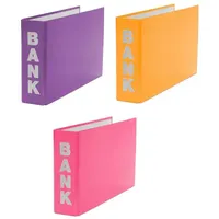 Livepac Office 3x Bankordner / 140x250mm / für Kontoauszüge